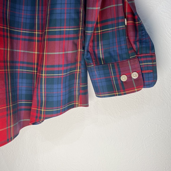 ORVIS Wrinkle Free Longsleeve Plaid Button shirt size Large - Picture 7 of 8